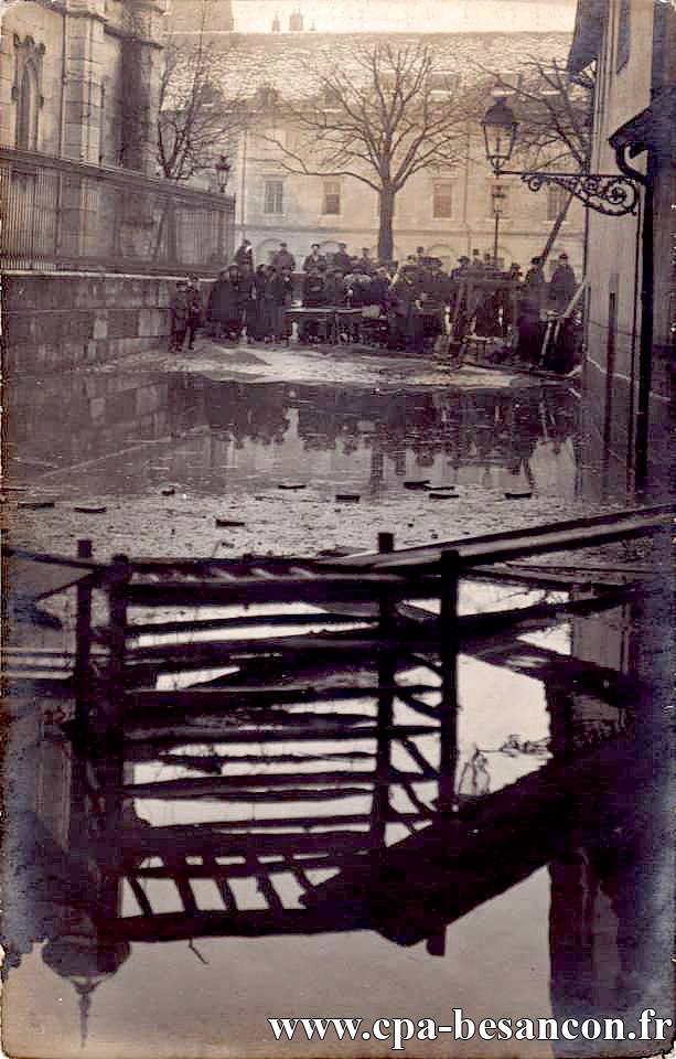 BESANÇON - rue Mayence - Inondations de janvier 1910
